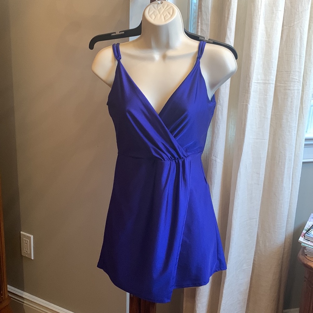 Forever 21 Blue Romper Skort